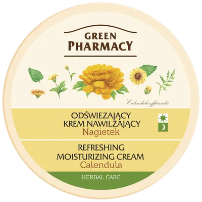 Green Pharmacy Odświeżający krem nawilżający `Nagietek`