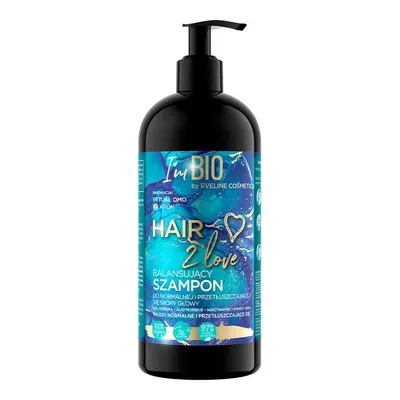 Eveline Cosmetics I'm Bio Hair 2 Love, Balansujący szampon do normalnej i przetłuszczającej się skóry głowy