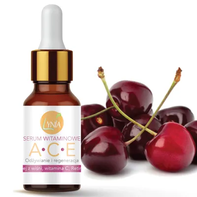 E-naturalne.pl Serum witaminowe A,C,E z olejem z wiśni oraz skwalanem