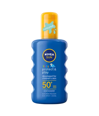 Nivea Sun Kids Protect & Play, Spray koloryzujący SPF 50+