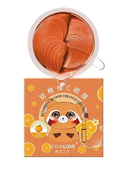Sersanlove Vitamin C Blood Orange Eye Mask (Płatki pod oczy z ekstraktem z pomarańczy)