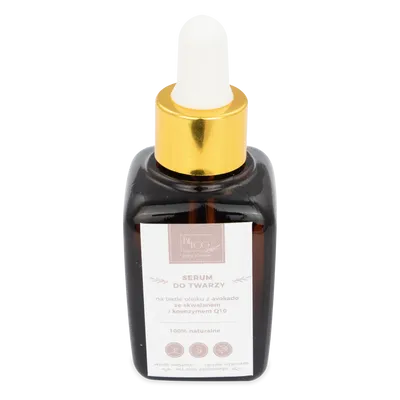BeEco Serum do twarzy z avokado, skwalnem i koenzymem Q10