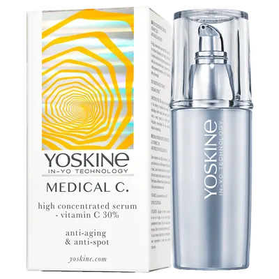 Yoskine Medical C., Serum z witaminą C 30% przeciw zmarszczkom i przebarwieniom