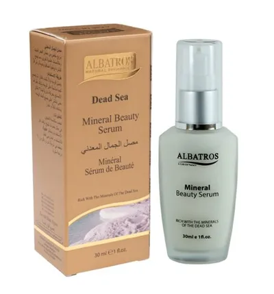 Albatros Dead Sea, Mineral Beauty Serum (Upiększające serum do twarzy z minerałami z Morza Martwego)