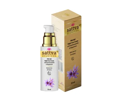 Sattva Ayurveda Pro-Age, Night Face Cream (Krem do twarzy na noc)