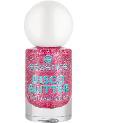 Essence Disco Glitter, Mini Nail Polish (Lakier do paznokci)