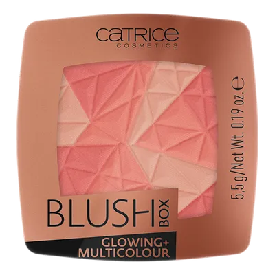 Catrice Blush Box Glowing + Multicolour (Wielokolorowy róż do policzków)