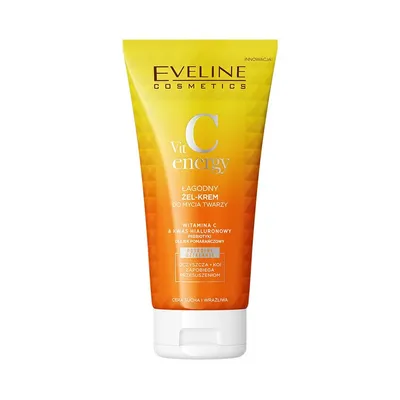 Eveline Cosmetics VitC Energy, Łagodny żel-krem do mycia twarzy