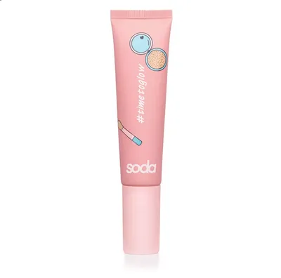 Soda Makeup #timetoglow Glowy Skin Finisher (Płynny rozświetlacz)