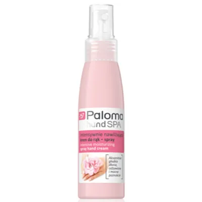 Paloma Hand SPA, Intensywnie nawilżający krem do rąk - spray