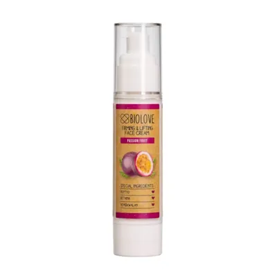 Biolove Passion Fruit, Firming & Lifting Face Cream (Krem do twarzy napinająco-liftingujący Marakuja)