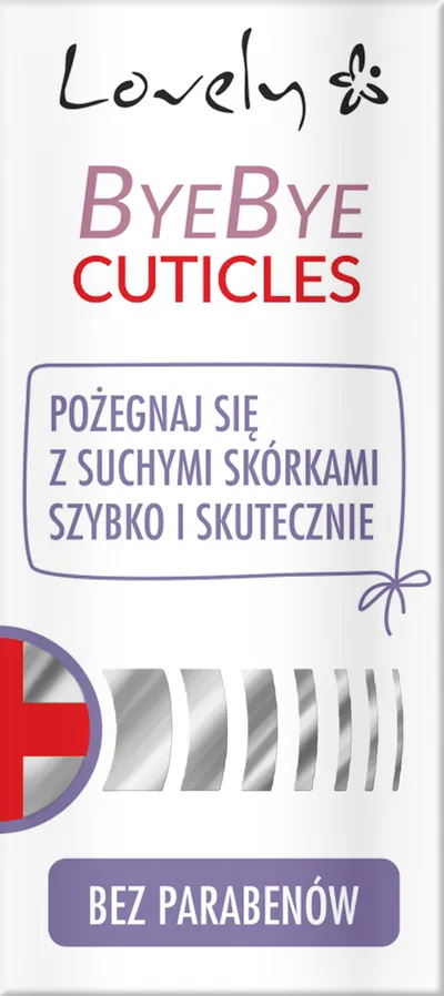 Lovely Bye Bye Cuticles, Preparat do usuwania skórek wokół paznokcia