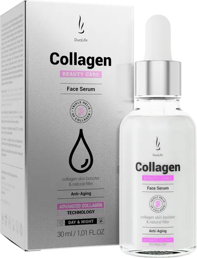 DuoLife Beauty Care, Collagen Face Serum (Skoncentrowane serum do twarzy Anti- Aging)