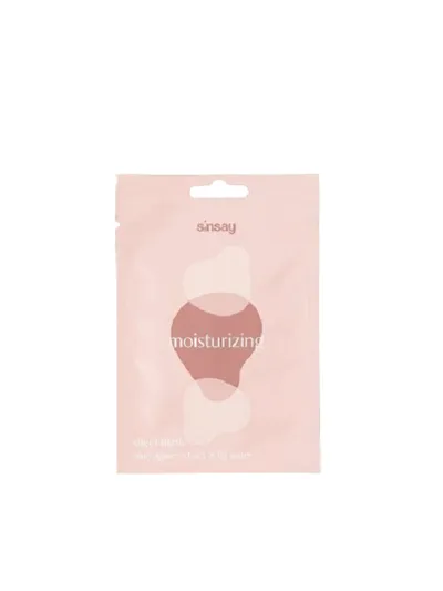 Sinsay Blue Agave Extract & Fig Water, Moisturizing Sheet Mask (Maska nawilżająca do twarzy)