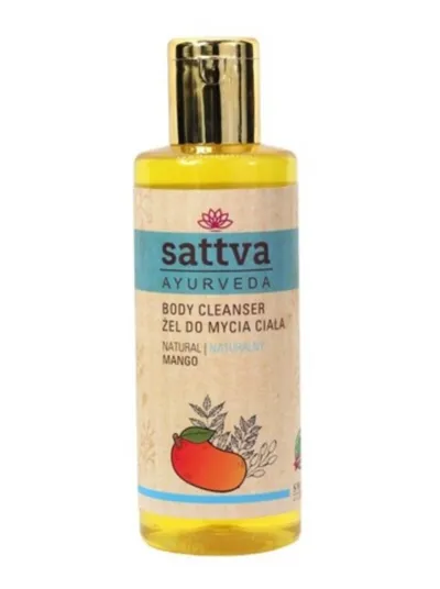 Sattva Ayurveda Body Cleanser Natural Mango (Naturalny żel do mycia ciała `Mango`)