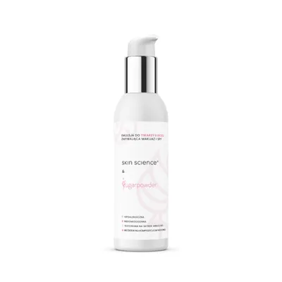 SugarPowder SugarPowder x Skin Science, Emulsja zmywająca makijaż do twarzy i oczu