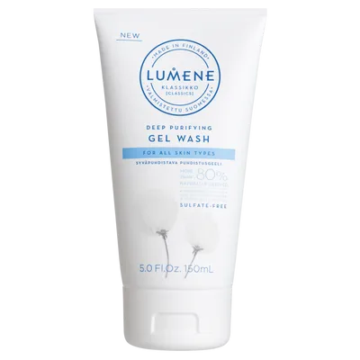 Lumene Klassikko, Deep Purifying Gel Wash (Głęboko oczyszczający żel do twarzy)