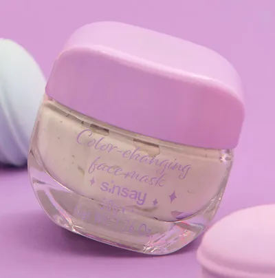 Sinsay Spring Vibes, Color Changing Face Mask (Maseczka do twarzy)