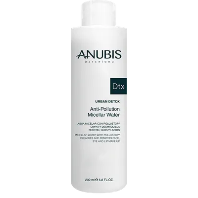 Anubis Cosmetics Urban Detox, Anti-Pollution Micellar Water (Woda micelarna do demakijażu twarzy, oczu i ust)