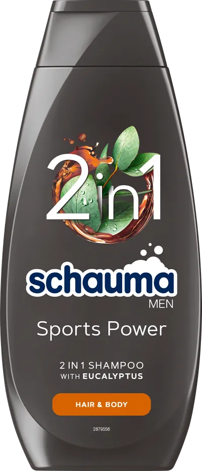 Schauma Men, Sport Power Shampoo (Szampon wzmacniający z karnityną - T i proteinami)