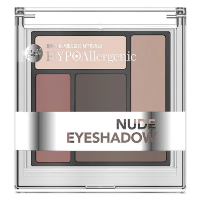 Bell HYPOAllergenic, Nude Eyeshadow (Paleta 5 cieni do powiek)