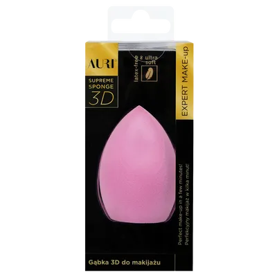 Auri Expert Make-up, Supreme 3D Sponge (Gąbka 3D do makijażu)
