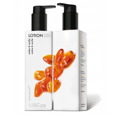 Kinetics Amber & Vanilla Hand & Body Lotion (Balsam do rąk i ciała)
