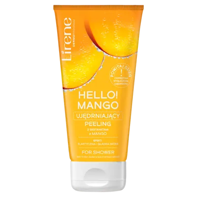 Lirene Dermoprogram Hello! Mango, Ujędrniający peeling z ekstraktami z mango