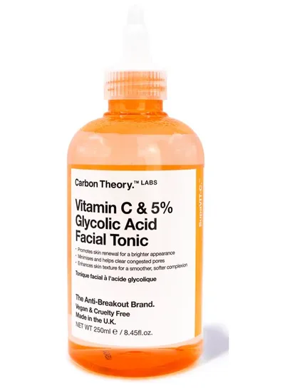 Carbon Theory Vitamin C & 5% Glycolic Acid Facial Tonic (Tonik do twarzy z kwasem glikolowym i witaminą C)