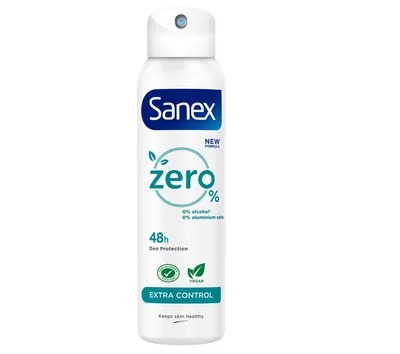 Sanex Zero % Extra Control, Dezodorant w sprayu