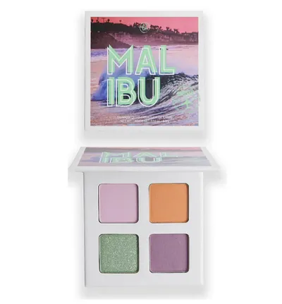 BH Cosmetics Meet Me In Malibu Shadow Quad (Paleta cieni do makijażu)