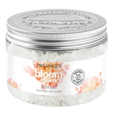 Organique Bloom Essence, Bath Salt (Terapia nawilżająca do ciała, Relaksująca sól do kąpieli)