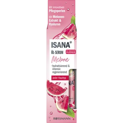 Isana Öl-Serum Melone (Olejkowe serum do twarzy `Arbuz`)