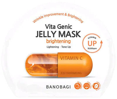 Banobagi Vita Genic Jelly Mask Brightening (Rozświetlająca maseczka w płachcie)