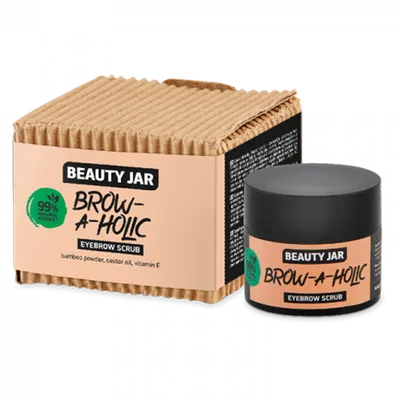 Beauty Jar Bow-a-holic Eyebrow Scrub (Pelling do brwi)
