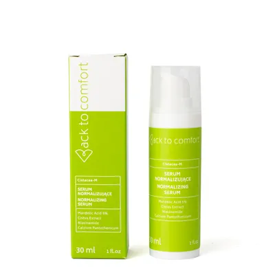 Back To Comfort Serum normalizujące z kwasem migdałowym 5% i niacynamidem