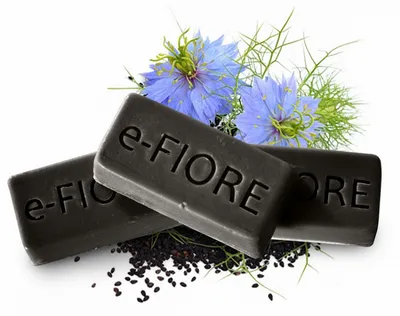 e-Fiore Naturalne mydło z czarnuszką i węglem