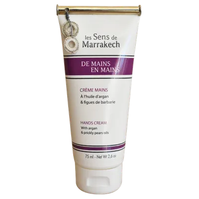 Les Sens De Marrakech Creme Mains L'huile d'Argan & Figues de Barbarie (Nawilżający krem do rąk)
