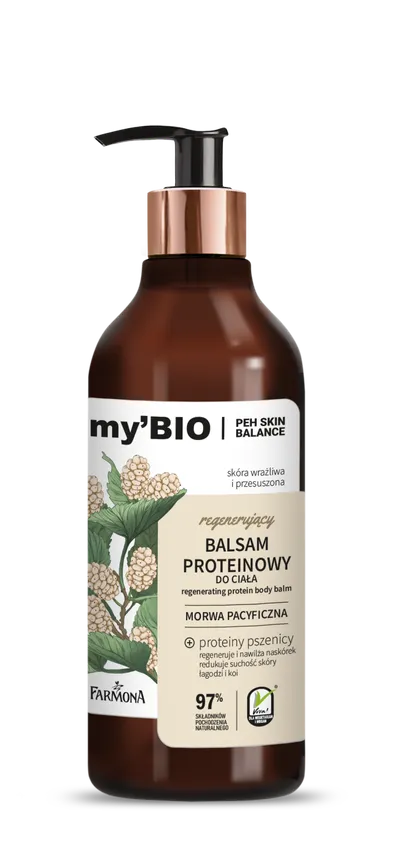 my'Bio PEH Skin Balance, Regenerujący balsam proteinowy do ciała