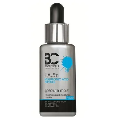 Be Ceuticals Absolute Moist, HA.5% Hyaluronic Acid + Peptides (Absolutne Nawilżenie, Kwas hialuronowy H.A.5% + Peptydy)