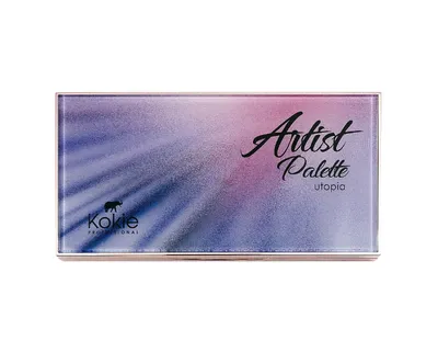 Kokie Professional Artist, Utopia, Eyeshadow Palette (Paleta cieni do powiek)