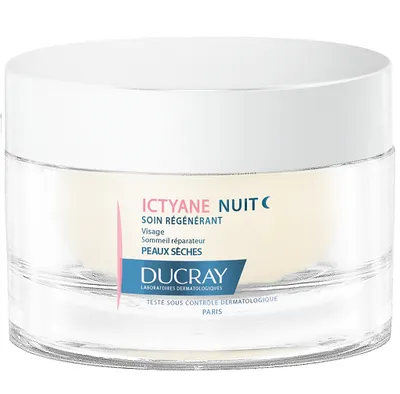 Ducray Ictyane, Regenerating Night Cream (Regenerujący krem na noc)