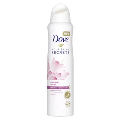 Dove Nourishing Secrets ,Glowing Ritual, Antyperspirant w sprayu dla kobiet