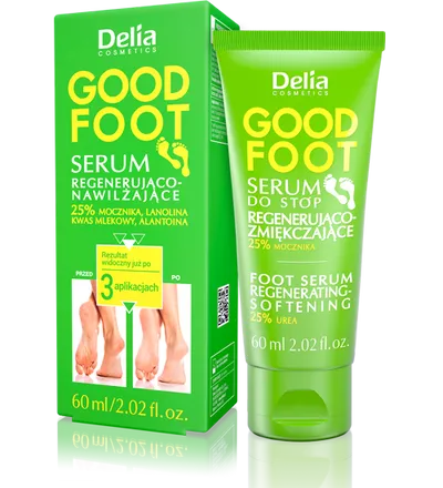 Delia Good Foot, Serum do stóp regenerująco - zmiękczające 25% mocznika