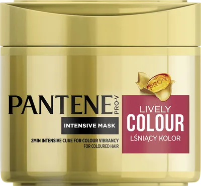 Pantene Pro - V, Lively Colour, Intensive Mask (Intensywna maska do włosów farbowanych (nowa wersja))