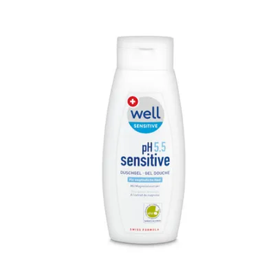 Steinfels Swiss Well Body, pH 5.5 Sensitive Shower Gel (Żel pod prysznic do skóry wrażliwej)