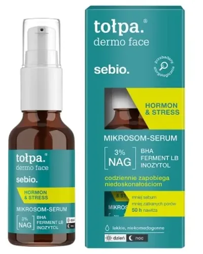 Tołpa Dermo Face, Sebio, Hormon & Stress, Mikrosom-serum