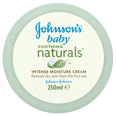 Johnson's Baby Soothing Naturals, Intense Moisture Cream (Krem intensywnie nawilżający)