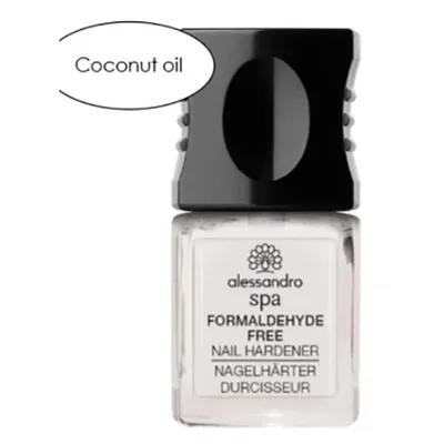 Alessandro Nail Spa Manicure, Sensitive Formaldehyde Free Nail Hardener (Odżywka intensywnie wzmacniajaca do paznokci zniszczonych)