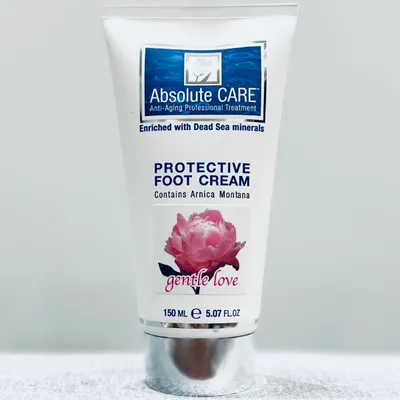 Absolute Care Gentle Love Protective Foot Cream (Krem do stóp z minerałami z Morza Martwego `Piwonia`)